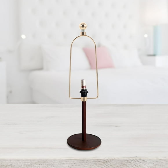OULII Soporte Metálico Dorado Para Pantalla De Con Resistente Para Uso En Lámparas De