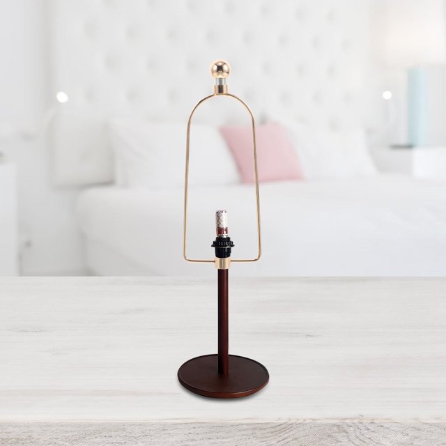 OULII Soporte Metálico Dorado Para Pantalla De Con Resistente Para Uso En Lámparas De