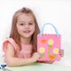 thumbnail image 1 of Kit de bolsos DIY | Juego de manualidades de tela no tejida | Proyecto de costura cosido a mano | Materiales creativos para pegar y decorar | Lavable duradero brillante | 1 juego de suministros, 1 of 6