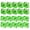 Green, variant on 20Pcs Transparents Blank Keycap Set 1U 1X XDA Profile Crystal Translucents Keycaps for Mechanical Keyboards