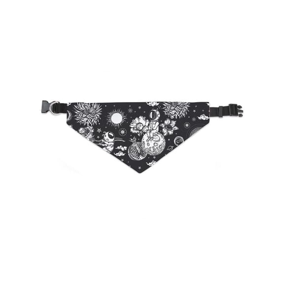 Fairytale Style Astronauts Art Bandana  -Image by Shutterstock,  Small