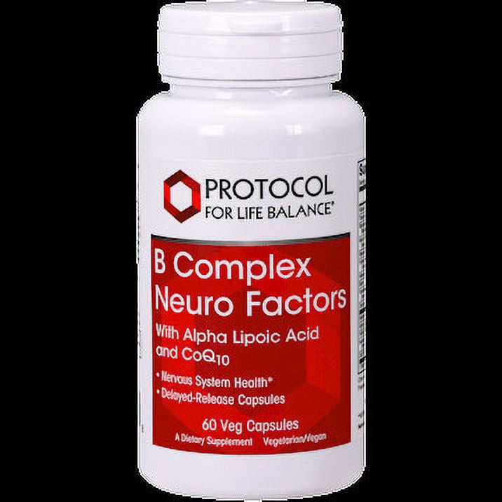 Protocol for Life Balance B Complex Neuro Factors - 60 Veg Caps