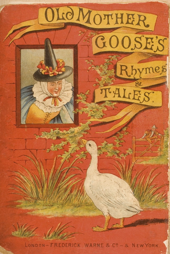Chromolithographic Cover Illustration From Old Mother Gooses Rhymes And Tales Illustrated By Constance Haslewood Published By Frederick Warne & Co London And New York Circa 1890S Chromolithography By