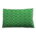thumbnail image 1 of Ahgly Company Patterned Indoor Rectangular Neon Green Lumbar Throw Pillow, 13 inch by 19 inch, 1 of 5