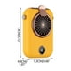 thumbnail image 2 of Portable Waist-Mounted Coolings Fan Outdoor Rechargeable USB Fan With Phone Charging Function, 2 of 5