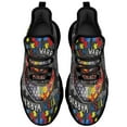 thumbnail image 2 of Autism Warrior Fighting For My Son Shoes Trail Running Shoe Non-Slip Breathable Comfortable Sneakers Black Size 8.5, 2 of 7