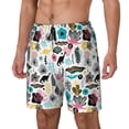 thumbnail image 2 of Balery Dinosaur Mens Swim Trunks Swim Shorts for Men Quick Dry Inseam Beach Shorts with Compression Liner Pocket-XX-Large, 2 of 9