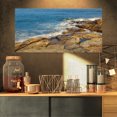 thumbnail image 1 of Rocky Hong Kong Seashore - Extra Large Seashore Canvas Art, 1 of 3