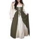 thumbnail image 1 of Disfraz Medieval Renacentista para Mujer, Cosplay Sobre Vestido Verde Oliva L, 1 of 7