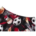 thumbnail image 5 of Beezizac Boys Summer Pajama Set, 2-Piece Sports Balls PJs‌ - Short Sleeves & Shorts Soft Sleepwear Size 10, 5 of 7
