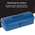 thumbnail image 1 of pitrice Iron Tool Box Multipurpose Storage Thickened Hardware Metal Metal Organizer with Handle Sealed Hand Repair Tools Case for Garage Workshop 1.3kg, 1 of 9