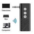 thumbnail image 2 of 2 in 1 Wireless Audio Adapter Bluetooth-Compatible 5.3 Audio Adapter Audio Transmitter for Car Speaker Stereo System Headphones, 2 of 4