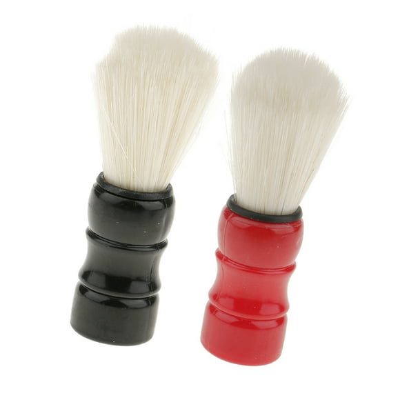 Herramienta profesion Del Salón Del cabellero Del Cepillo de Afeitar Del Salón Del Peluquero 2pcs para La Limpieza Fernando Cepillo de afeitar de hombres