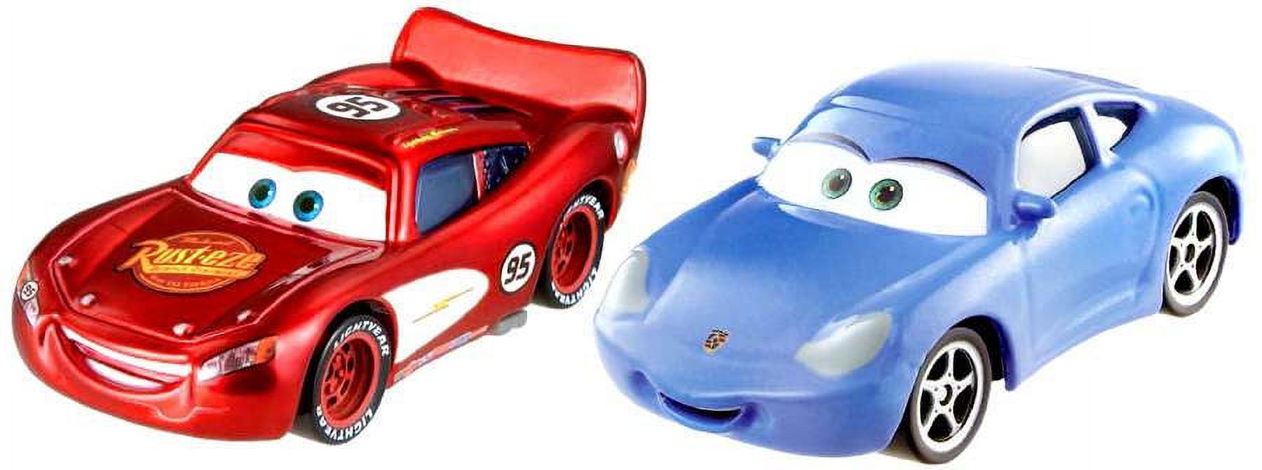 Disney / Pixar Cars Sally & Radiator Springs Lightning McQueen Diecast Car 2-Pack