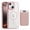 Pink, variant on 2 in 1 Wallet Case for iPhone 15 Plus, Compatible with Magsafe Clear Shockproof Magnetic Phone Case with Card Holder Bumper Anti-Yellowing Protective Cover for iPhone 15 Plus,Pink