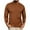 Khaki, variant on ZZwxWA Mens Long Sleeve Waffle Knit Casual T-Shirt Crewneck Slim Fit Thermal Golf Work Tee Shirt Workout Athletic Gym Tops Holiday Saving