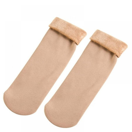 

Baywell Women Slipper Fuzzy Socks 1 Pairs Fluffy Cozy Cabin Warm Winter Soft Thick Comfy Fleece Non Slip Home Socks Skin