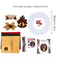 thumbnail image 4 of 3D Christmas Fabric Poke Wreath Art Kit,Handmade Fabric Poke Art Kit DIY for Fireplace Mantel Desktop Ornaments,Vintage Holiday Craft Tabletop Decoration Kit Gift for Adults & Beginner, 4 of 8