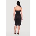 thumbnail image 3 of Women's Ruched Tube Dress with Ruffle Hem, 3 of 3