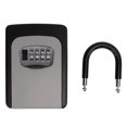 thumbnail image 1 of Caja de almacenamiento con cerradura de llave segura, casillero con código de seguridad de gran capacidad, montaje en pared, multifunción para el hogar, gabinete y almacén, 1 of 10