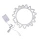 thumbnail image 3 of Enseigne lumineuse LED en forme de tournesol, rechargeable par USB, alimentée par batterie, luminaire décoratif mural pour la maison, le bar ou Noël, 3 of 4