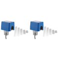 thumbnail image 1 of 2X Interruptor de Flujo -25 de 1 Pulgada/DN25, Interruptor de Control de de Flujo de Agua Líquida Contacto SPDT 6-380V, 1 of 5