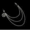 thumbnail image 3 of Punk Pants Chain Pentagram Keychains for Men Women Jean Trouser Biker Chains Harajuku Goth Jewelry Gothic Rock Emo Accessories, 3 of 19