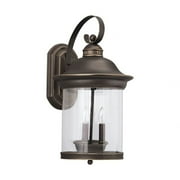 Sea Gull Hermitage Outdoor Wall Lantern - 19.75H in. Antique Bronze