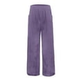 thumbnail image 3 of Rggeeun Men's Pants Corduroy Casual Trousers Classic Relaxed Straight Leg Pants Soft Ribbed Fabric For Everyday Wear Durable Versatile Bottoms For Business Leisure Outings Pants For Men, 3 of 9