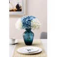 thumbnail image 5 of Peacock Blue Hydrangea Silk Flowers Heads 10 Pcs Full Morttic Hydrangea Flowers Artificial with Stems for Wedding Home Party Shop Baby Shower Decor, 5 of 11