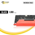 thumbnail image 2 of Toner Bank 116A W2060A Black 1-Pack Compatible for HP 116A Black Laserjet Toner Cartridge for HP W2060A 116A With Chip Toner Color Laser MFP 178NW 179FNW 150A 150NW Printer Ink, 2 of 8