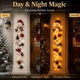 thumbnail image 4 of Glowing Christmas Door Hanger with Lighted, Dimensional Details & Space-Saving Vertical Décor for Window Wall and Mantel, 4 of 6