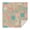 Pioneer Flower Floral-2, variant on Pioneer Flower Floral Print Pattern Square Tablecloth, Waterproof Wipeable Spillproof Washable Table Cover for Home Kitchen Party Decor, 42"x42"
