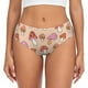 thumbnail image 1 of Fotbe 70s Mushroom Calzones Estampados para Mujer – Ropa Interior de Algodón, Cómoda, Suave y Elástica-Small, 1 of 6