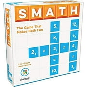 Pressman SMATH Game - The STEM Game That Makes Math Fun - Adapts To Various Skill Levels
