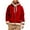 Red, variant on cocolona Mens Christmas Patchwork Jacket Casual Long Sleeve Zip Up Hoodies Fuzzy Warm Jacket Coats Fall Winter Fashion Outfits