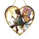 thumbnail image 2 of Pendiente de Acrylic Painted Disc, Ventana Colgante, Adornación de Porch, Estilo Bohemio, Accesorio de Decoración Exterior, Para Jardín, Metal Frame, Colgante para Exterior, para Patio, 2 of 7