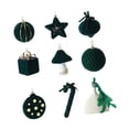 thumbnail image 2 of 9 adornos de bolas de Navidad, colgantes con dijes, hechos a mano, estilo vintage, adornos navideños, decoración para de Navidad, regalos de, 2 of 8