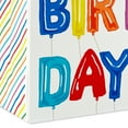 thumbnail image 6 of Hallmark Medium Birthday Gift Bag (Colorful Letter Balloons), 6 of 6