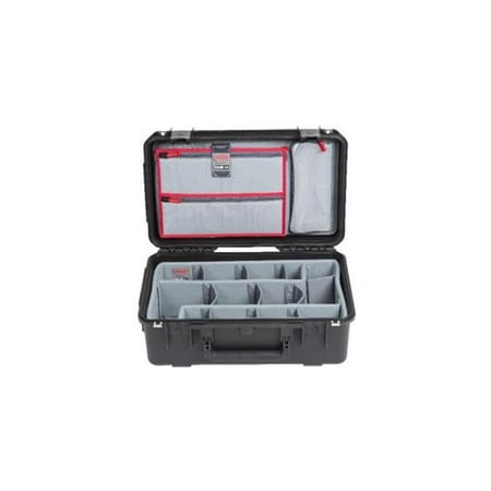 SKB 3I-2011-8DL iSeries 3i-2011-8 Case with Think Tank Designed Photo Dividers & Lid Organizer Black