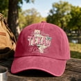 thumbnail image 7 of SHE'S FROM TEXAS I CAN TELL Baseball Cap Classic Adjustable Unisex Low Profile Curved Brim Hat for Men Women Daily Wear, 7 of 7