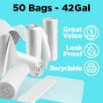 thumbnail image 2 of ToughBag 40-42 Gallon Trash Bags, 2.5 Mil Contractor Bags, 50 Count, 2 of 7