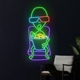 thumbnail image 4 of Handmadetneonsign Alien Cinema Movie Led Sign, Alien Cinema Neon Light, Alien Neon Sign, Cool Alien, 4 of 5