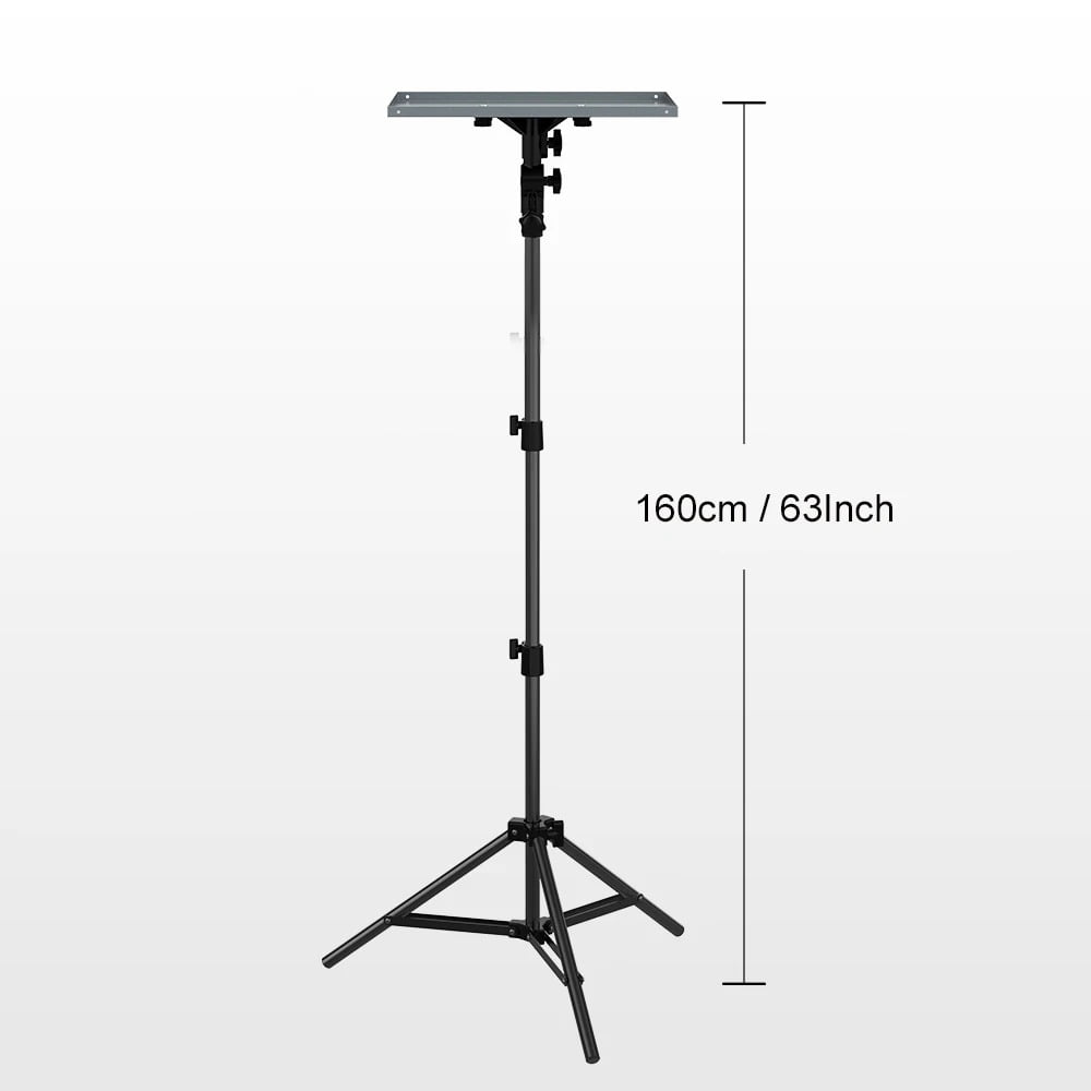 HVKDIEB Projector Laptop Stand Tripod,Adjustable Height from 23 to 63 inches(58-160CM)