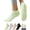 Light green+Light purple+Beige+Black, variant on Yawlsow 4 Pairs Pilates Socks with Grips for Women, Grippy Socks for Barre Yoga Workout, Hospital, Size 5-10