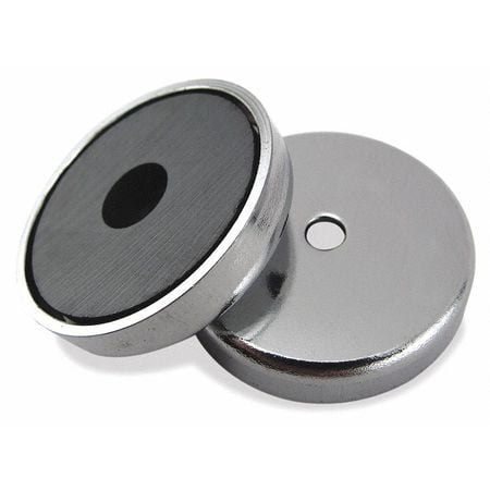 Value Line Magnets - Value Brand Encased Round Base Magnet, Ceramic, 7216