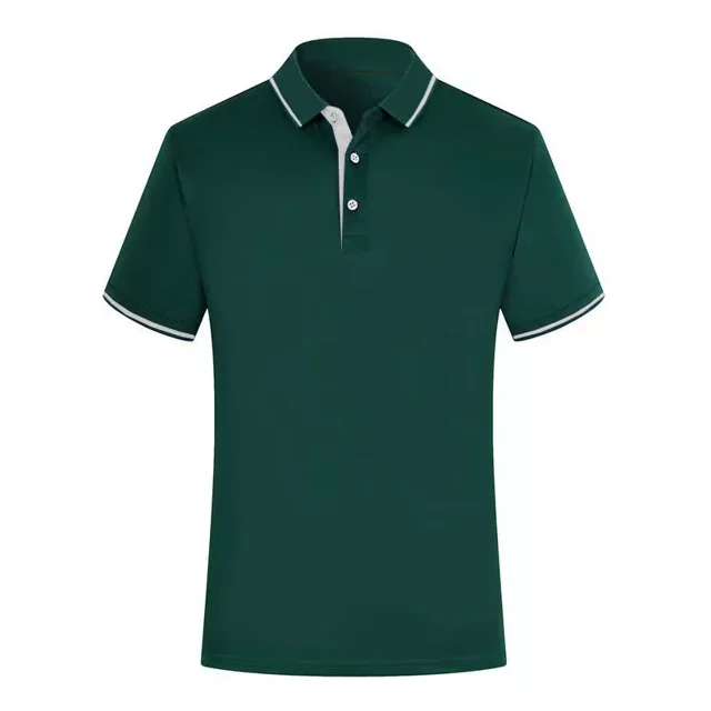 Playera Tipo Polo Moda Casual Manga Corta Para Hombre Mujer