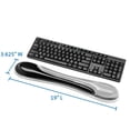 thumbnail image 2 of Alfombrilla para Teclado y Reposamuñecas KENSINGTON K62395US - Negro, Gris Kensington K62395US, 2 of 7