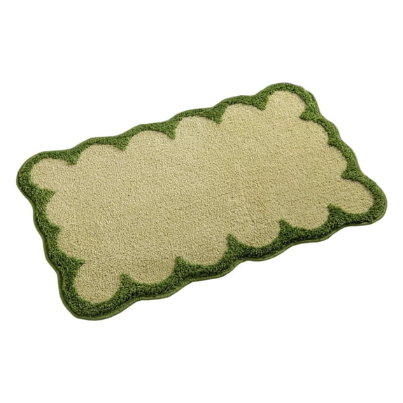 Hot Clearance！ZZYuan Mats Bathroom Rugs Non Washable Cute Mats Microfiber Absorbent Soft Aesthetic Small Rugs for Bedroom Tub ,Home Kitchen Decor