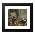 thumbnail image 2 of Ferdinand Bol 13x12 Black Modern Framed Museum Art Print Titled - Consul Titus Manlius Torquatus Orders the Beheading of His Son (1661 - 1663), 2 of 5